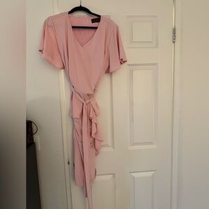 HANNA NIKOLE PINK DRESS
